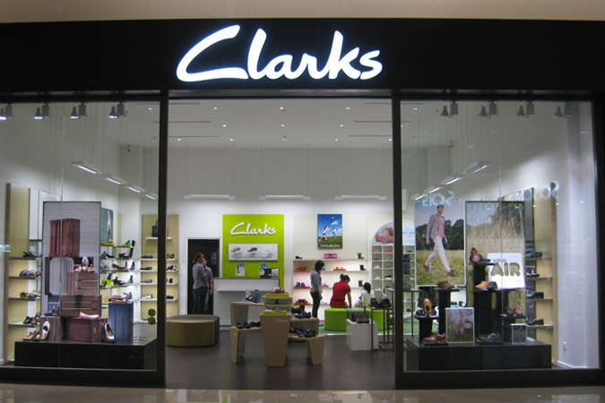 Clarks shoes stores in Russia -