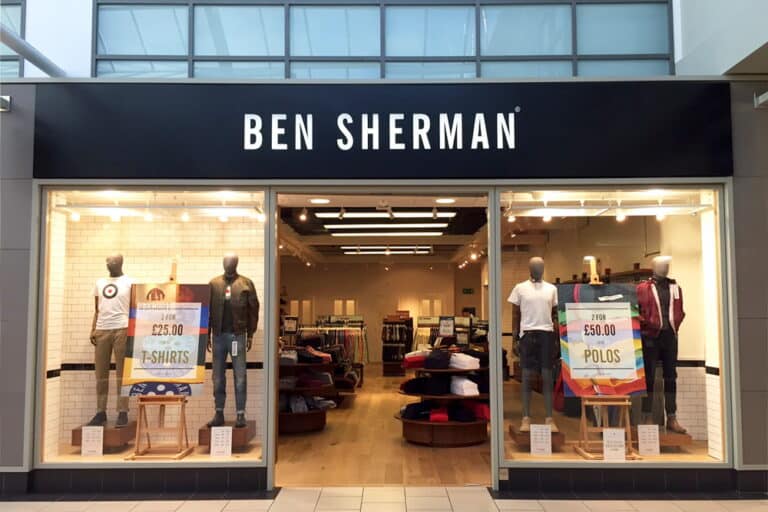 Ben Sherman will open in London and Brighton March 7, 2023