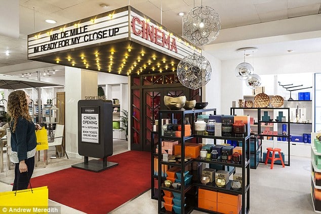 Selfridges opens first cinema in store