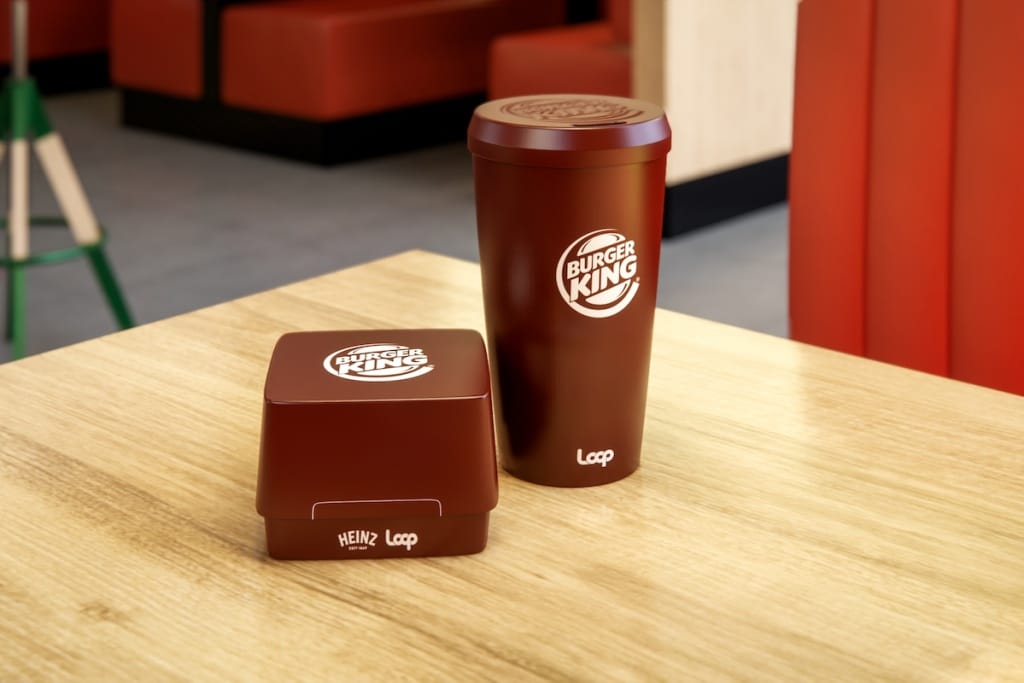 Burger King containers