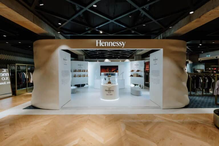 Hennessy X.O x Kim Jones open pop-up store in London April 5, 2023
