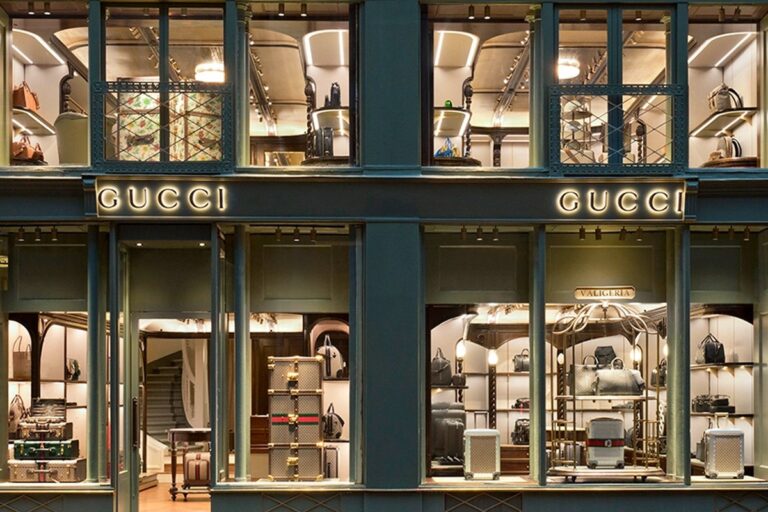 Gucci opens the first luggage-only store in Paris December 23, 2022