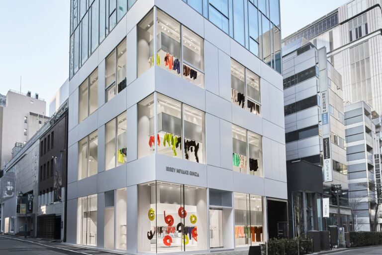 Issey Miyake opened a store in Ginza, Tokyo February 3, 2023