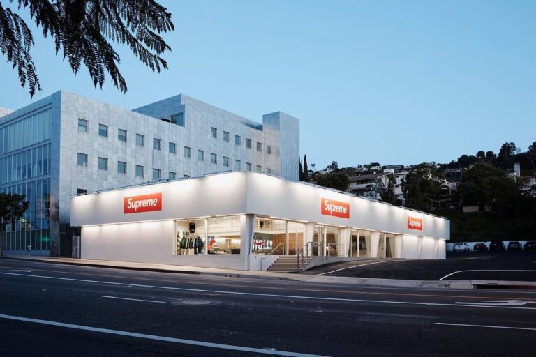 Supreme opens flagship store in Los Angeles February 16, 2023