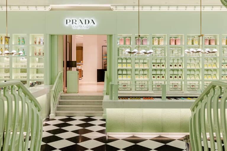 Prada opens Cafe in Harrods March 31, 2023