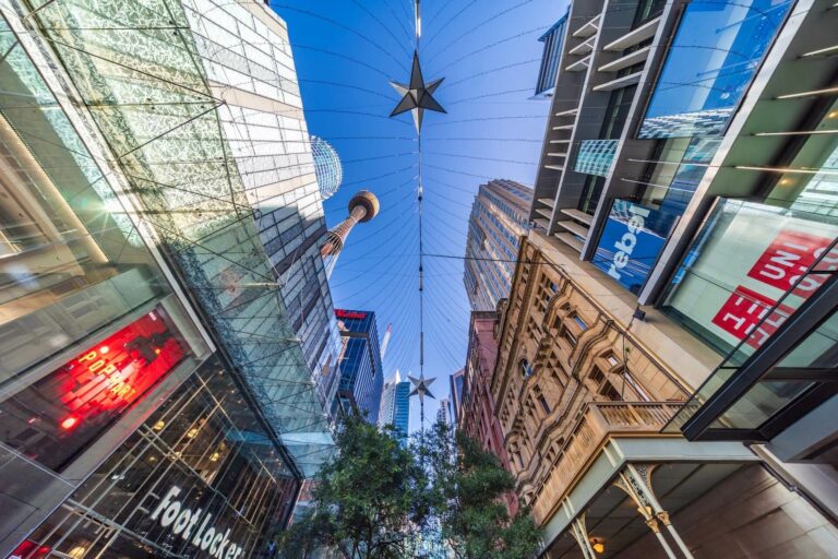 Pitt Street Mall in Sydney