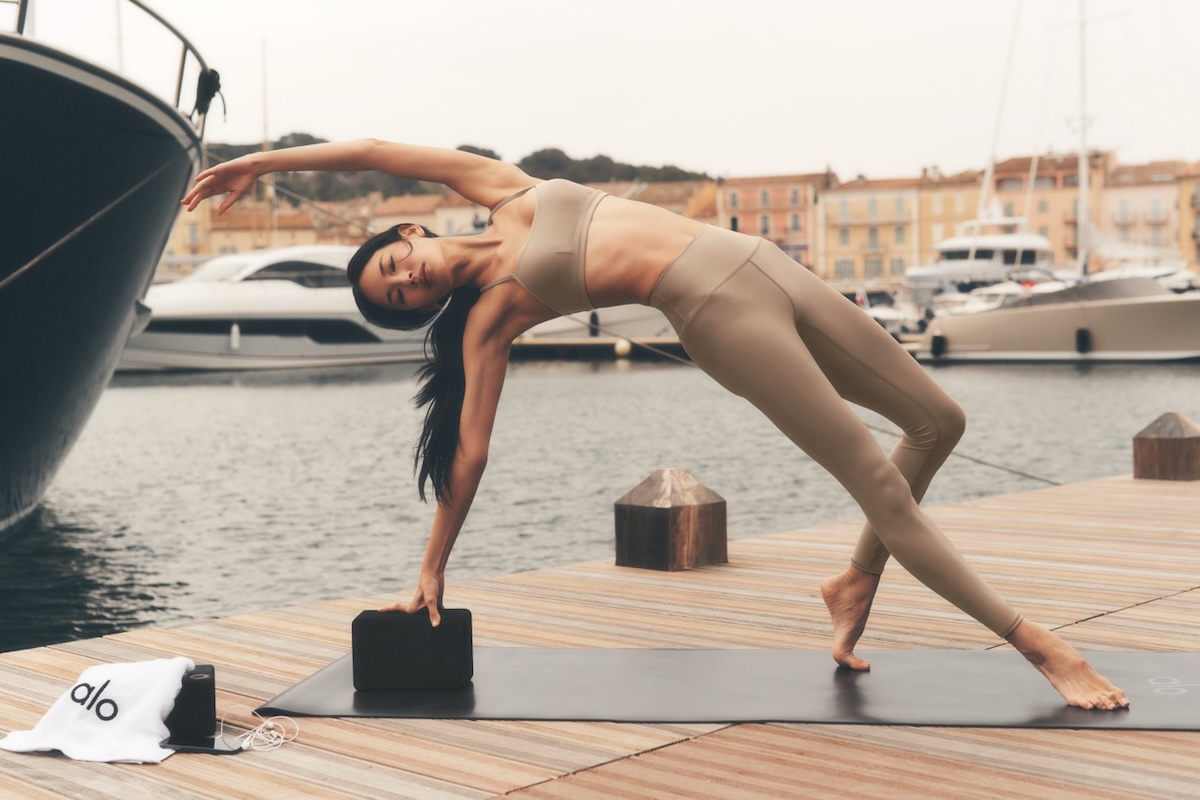 How mall pop-ups became retail media inventory Alo Yoga Rue d'Antibes in Cannes